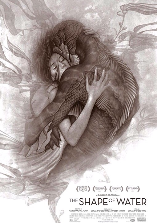 Affiche du film La forme de l'eau